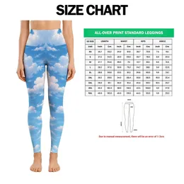 Soft Blue Sky With Fluffy White Clouds For Dreamy Everyday Style Leggings