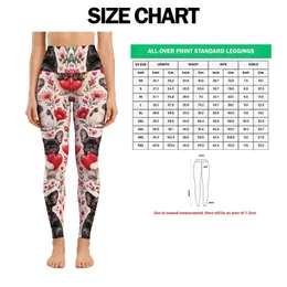 French Bulldog Heart Motifs for Sweet Studio-to-Street Style and Everyday Active Living Leggings
