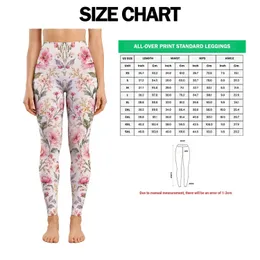 Soft Pink Wildflower Florals for Yoga, Pilates, and Everyday Studio-to-Street Style Leggings