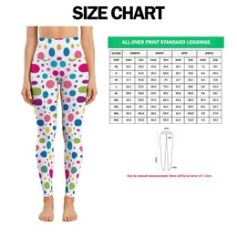 Colorful Polka Dot Motifs for Yoga, Pilates, and Everyday Activewear Style for Women Leggings
