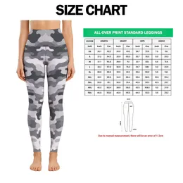 Gray White Camouflage Motif for Yoga, Pilates, Travel and Everyday Athleisure Style Leggings