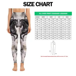 Galloping Horse Silhouettes for Equestrian Training and Everyday Activewear Leggings