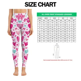 Pink Heart Motif for Yoga, Pilates, Commuting and Everyday Casual Style Leggings