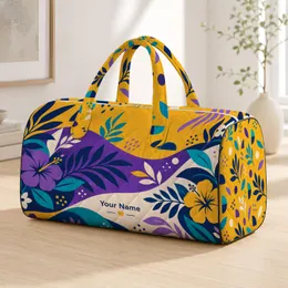 Multicolor Patchwork Color Blocks for Bright Weekend Getaways and Everyday Travel Style Quilted Weekend Bag