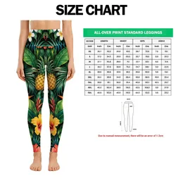 Tropical Pineapple, Hibiscus and Palm Leaves for Sunny Resort Getaways and Vacations Leggings