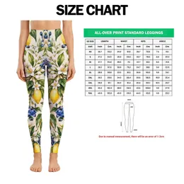 Lemon Tree And Blueberry Botanicals For Fresh Summer Days And Garden Strolls Leggings
