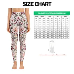 Burgundy Wildflower Blooms For Relaxed Spring Getaways And Everyday Casual Style Leggings
