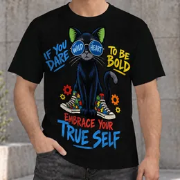 Black Cat Sunglasses And Colorful Sneakers For Bold Everyday Self Expression Youth Style All-over Print Unisex T-shirt