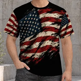 Distressed American Flag For Summer Celebrations And Outdoor Adventures All-over Print Unisex T-shirt