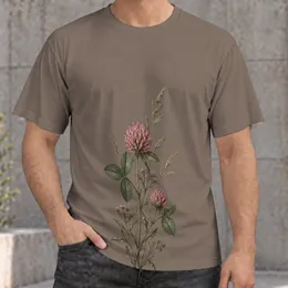 Wildflower Botanical Sprig for Everyday Nature Walks and Relaxed Casual Style All-over Print Unisex T-shirt