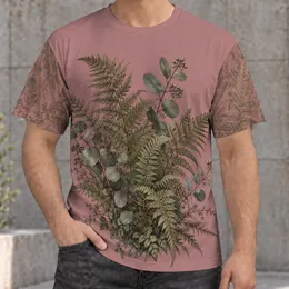 Fern And Eucalyptus Botanical Style For Everyday Nature Lovers All-over Print Unisex T-shirt