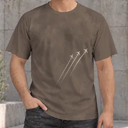 Three Airplanes in Formation for Everyday Aviation Enthusiasts and Casual Outings All-over Print Unisex T-shirt