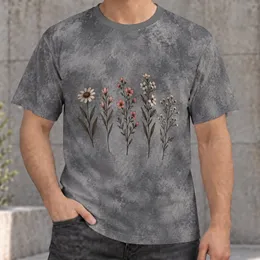 Delicate Wildflower Sprigs for Relaxed Summer Days and Nature Loving Women Friends All-over Print Unisex T-shirt