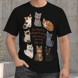 Cute Cat Quote for Cat Lovers, Cozy Workday Gift for Cat Moms and Pet Parents All-over Print Unisex T-shirt