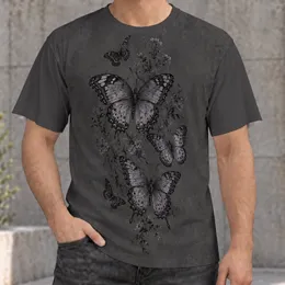 Vintage Butterfly Cluster for Everyday Nature Lovers and Relaxed Weekend Outing Style All-over Print Unisex T-shirt