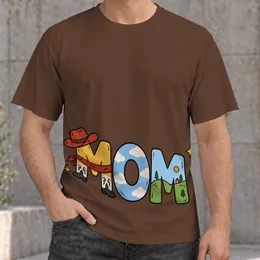Playful MOM Lettering for Mother's Day Celebrations and Casual Family Outings Together All-over Print Unisex T-shirt