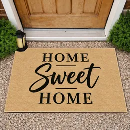 Home Sweet Home Lettering for Cozy Everyday Entryways and Housewarming Gifts Doormat