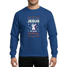 Holiday Humor Enthusiasts Minimalist Dabbing Jesus Red Green Christmas Lights Snowflakes Candy Canes Sweatshirt
