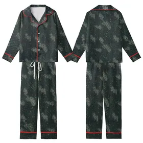 Modern Abstract: Dark Forest Green Charcoal Ribbed Knit Texture with Golden Brass Dots Print Design Kid Satin Pajamas Set