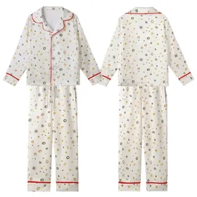 Minimalist Style Cream Muted Earth Tone Scattered Organic Shapes - Gentle Aesthetic Art Kid Satin Pajamas Set