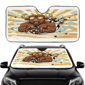 Buffalo Holstein Cow Aviator Sunglasses Road Trip Travel Gift Car Sunshade