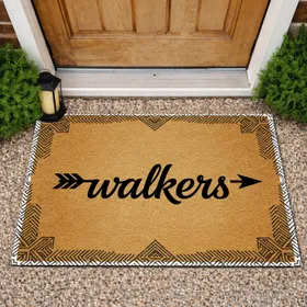 Walkers Arrow Zig-Zag Labyrinth - Home Decor Gift Doormat