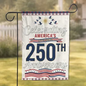 America 250th Anniversary Patriotic Eagles 1776-2026 Celebration Decor Garden Flag