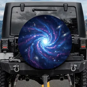 Cosmic Nebula Universe Stars Galaxies - Travel Essentials Gift Spare Tire Cover