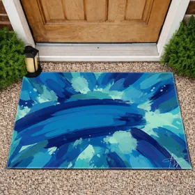 Brushstrokes Movement Depth Texture - Home Decor Gift Doormat