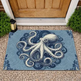 Ancient Octopus Kraken Deep Sea - Home Decor Gift for Ocean Lover Doormat