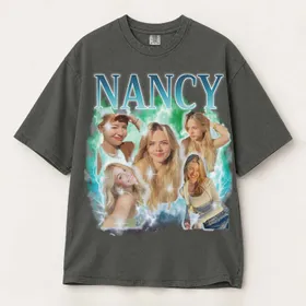 Personalized Bootleg Tee – Custom Photos & Name, Vintage 90s Lightning Graphic Birthday Gift
