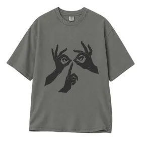 Surreal Gesture of Silence Art Shirt, Minimalist Hands Design for Art Lovers, Tee, Hoodie, Sweatshirt