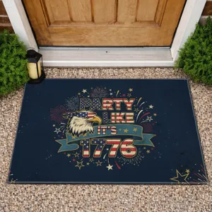 Party Like It's 1776 Bald Eagle - Independence Day Home Decor Gift Doormat