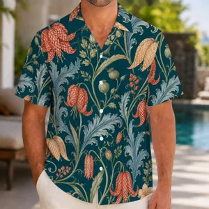 Snakeshead Fritillary Botanical Resort Wear For Garden-Loving Travelers And Collectors Hawaiian Shirt