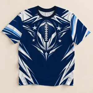 Dallas Football Star Accents for Game Day and Casual Weekend Wear All-over Print Unisex T-shirt