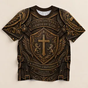 Christian Armor of God Faith for Church Fellowship and Everyday Encouragement All-over Print Unisex T-shirt