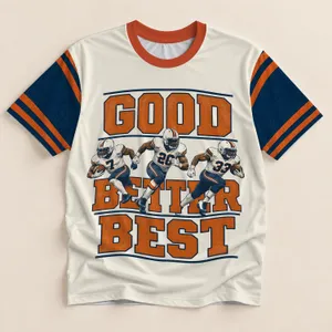 Vintage Football Players for Game Day Tailgates and Weekend Sports Fans of All Ages All-over Print Unisex T-shirt