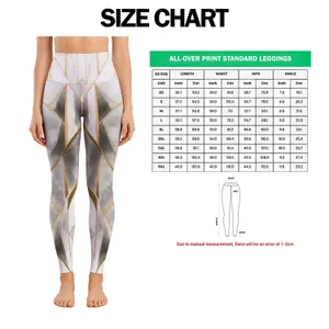 Black and Gold Angular Geometry for Modern Summer Style and Everyday Wear for Women Leggings