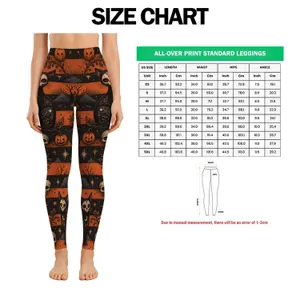 Striped Skull Cat Halloween Style for Spooky Season Celebrations and Everyday Wear Leggings