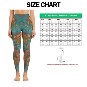 Colorful Dinosaur Outline Motifs for Playful Everyday Adventures and Casual Style Leggings