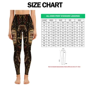 Gothic Skull Carnival And Haunted Circus Scenes For Halloween Fitness And Casual Style Leggings