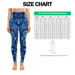 Blue Seahorses And Starfish For Coastal Getaways And Ocean Lovers Leggings