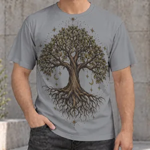 Tree of Life Sacred Roots for Everyday Nature Lovers and Meaningful Gift Giving All-over Print Unisex T-shirt