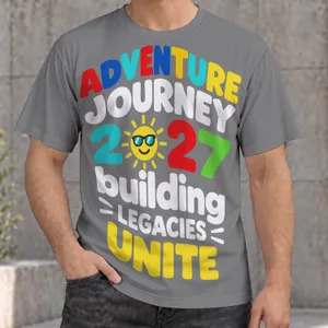 Adventure Journey 2027 Unity Celebration for Outdoor Trips and Team Gatherings Together All-over Print Unisex T-shirt