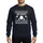 Whimsical Holiday Fans' Magenta Pixel Art Witchmas Yule Cat Witches Ugly Sweater Pattern Sweatshirt - 1