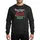 Whimsical Holiday Celebrators' White & Red 'Dear Santa' with Santa Hat, Bold Red Script 'Good', Green 'MiMi', & Colorful Holiday Lights Sweatshirt - 1