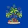 Tropical Holiday Lovers' Vibrant Cartoon Palm Tree Red Blue Purple Ornaments Beach Gifts Fireworks Scene Sweatshirt - 2