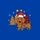 Dachshund Lovers' Playful Warm Brown Dachshund Red Santa Hat Tangled Christmas Lights Buffalo Plaid Gold Leopard Trees Sweatshirt - 2