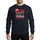 Mothers' Festive Red Santa Hat Candy Cane Holly 'MOM Favorite PARENTS' Vintage Illustrative Holiday Design Sweatshirt - 1