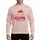 Math & Holiday Enthusiasts' Bold Red Santa Hat MATH CLAUS Teal Lights Festive Snowflake Graphic Sweatshirt - 1